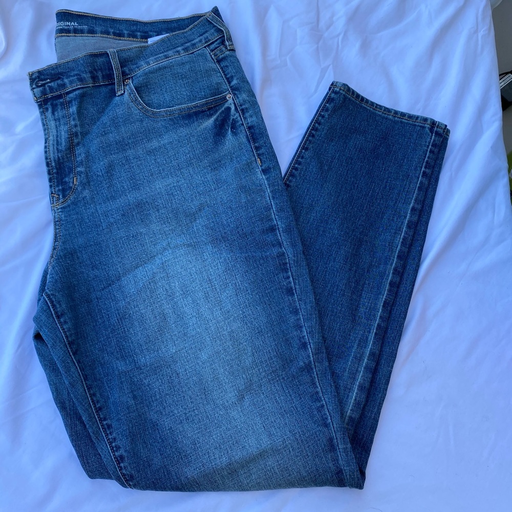 Old Navy jeans mid rise long